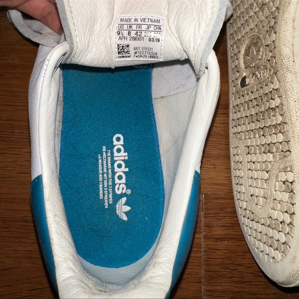 Adidas Women’s Stan Smith Leather Sneakers Shoes - Picture 6 of 9